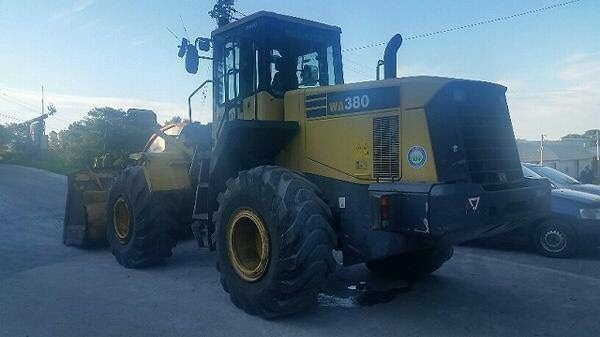 รถตักล้อยาง KOMATSU WA 380-5 รถตักล้อยาง KOMATSU WA 380-5