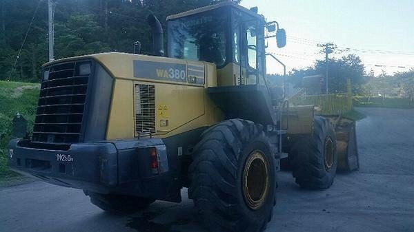 รถตักล้อยาง KOMATSU WA 380-5 รถตักล้อยาง KOMATSU WA 380-5