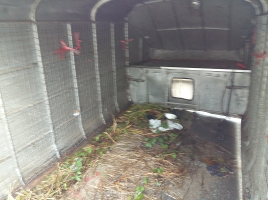 ขายหลังคากะบะตอนเดียว อลูมีเนียม มีฝาปิดท้ายเรียบร้อย