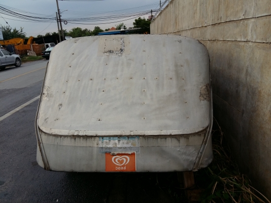 ขายหลังคากะบะตอนเดียว อลูมีเนียม มีฝาปิดท้ายเรียบร้อย