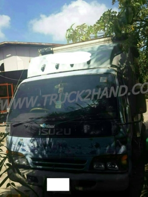 รถบรรทุก 6 ล้อ ตู้แห้ง ISUZU NPR รุ่น NPR66LX5T ปีจดทะเบียน 2539