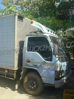 รถบรรทุก 6 ล้อ ตู้แห้ง ISUZU NPR รุ่น NPR66LX5T ปีจดทะเบียน 2539