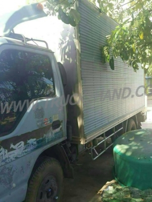 รถบรรทุก 6 ล้อ ตู้แห้ง ISUZU NPR รุ่น NPR66LX5T ปีจดทะเบียน 2539