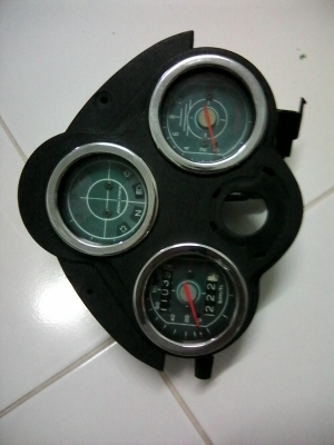 ไมล์แต่งพร้อมเกจน้ำมันและวัดรอบ สไตล์ classic ราคา 800 บาท ไมล์แต่งพร้อมเกจน้ำมันและวัดรอบ สไตล์ classic ราคา 800 บาท