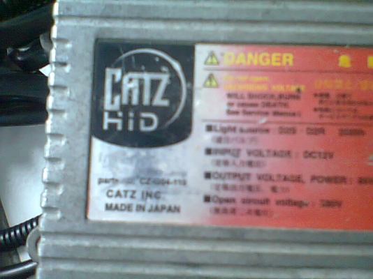 XENON H4 สไลด์ CATZ MADE IN JAPAN