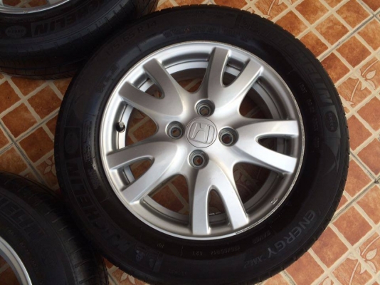 ขายล้อHONDA.Brio ขอบ14"4.100 ยางปี12 ขายถูกๆ ยกชุด3,200.฿