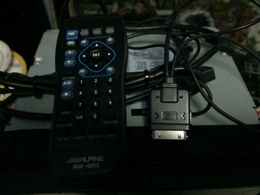 Alpine IVA-W502E รุ่นใหญ่ 24BIT USB lPOD DVD-RW MP3-RW CD-RW AUX พร้อมสายIPOD ปรีเอ้า3ชุด ช่องOptical 1ช่อง เครื่องศูนย์ Mtech มือ2