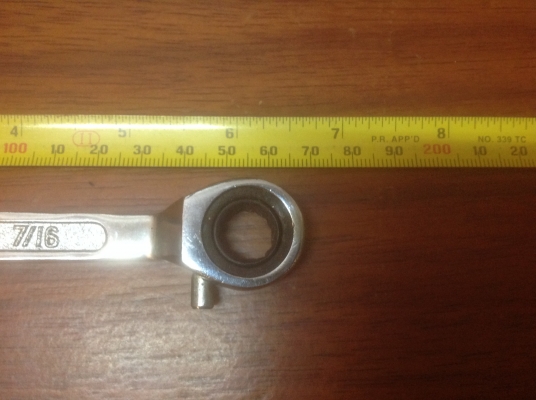 ขายประแจแหวนเป็นก๊อกแก๊กในตัว 12 เหลี่ยม สำหรับใช้งานหนัก ขนาด 3/8"-1 1/8" ตัวใหญ่ๆ หนาๆ หนักๆ