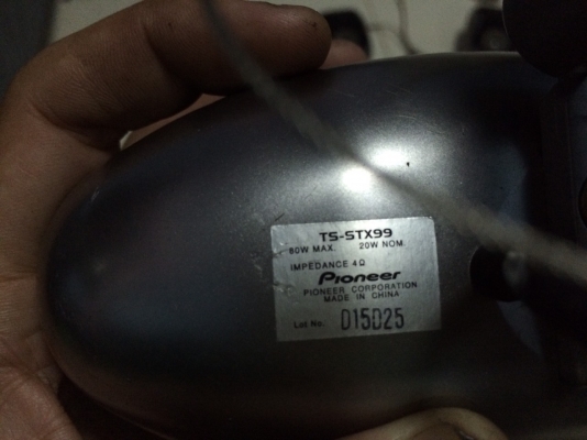 ลำโพงแขวน Pioneer TS-STX99 80W Full Range เสียงดีสุดๆ สภาพสวย มือ2 ญี่ปุ่น