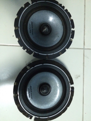 ลำโพง Alpine DDLinear DLC-166A 2ทาง 6.5นิ้ว 160W โครงหล่อ แม่เหล็กนีโอ กลางชัด เบสนุ่ม มือ2 ญี่ปุ่น