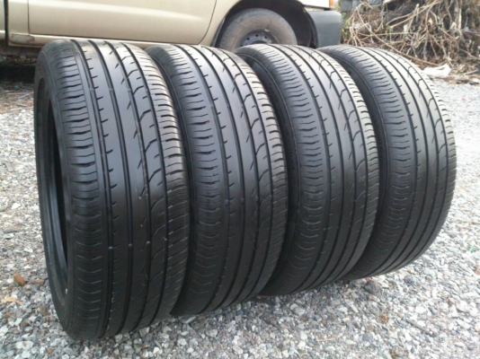 ขายยาง Continental 205/50R17 ยางสัปดาห์ที่19ปี14 ดอกยางเต็มหนาสดนิ่มลึกเท่ากันไม่มีปะสวยๆ จำนวน 1 ชุด
