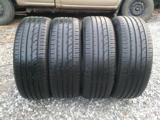 ขายยาง Continental 205/50R17 ยางสัปดาห์ที่19ปี14 ดอกยางเต็มหนาสดนิ่มลึกเท่ากันไม่มีปะสวยๆ จำนวน 1 ชุด
