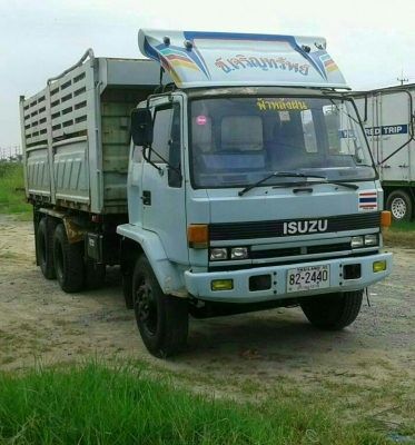 สิบล้อ อีซูซุ ร็อค FVM175 สโลส 2เพา ดั้มสามมิตร สภาพนางฟ้าสวยกริบเดิมทั้งคัน ทะเบียนพร้อมโอน