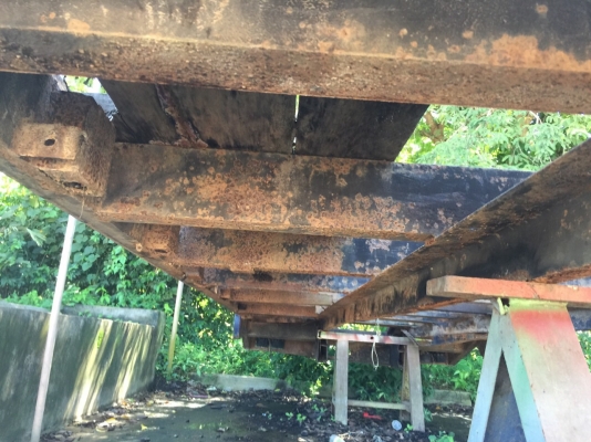 หางปลา...กระบะบรรทุกท้ายลาดสิบล้อ...สภาพดีใช้ได้