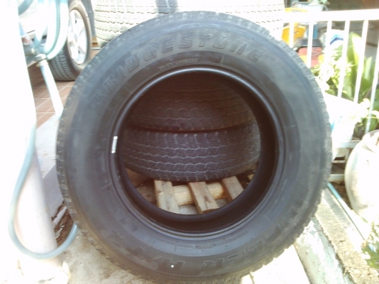 ยาง BRIDGESTONE 255 65 R17 ปี 12 ยาง BRIDGESTONE 255 65 R17 ปี 12