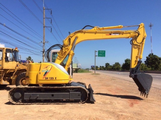ขายรถแบคโฮ SUMITOMO SH135X-2 สภาพสวยพร้อมใช้งาน รถนอกนำเข้าจากญี่ปุ่น มีVDOการทำงานครับ