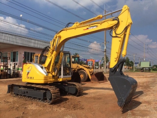 ขายรถแบคโฮ SUMITOMO SH135X-2 สภาพสวยพร้อมใช้งาน รถนอกนำเข้าจากญี่ปุ่น มีVDOการทำงานครับ