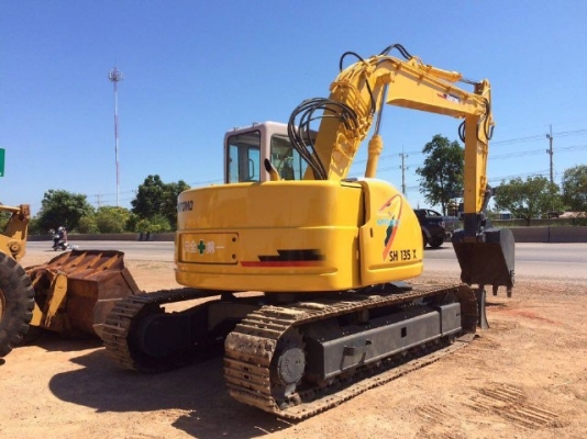ขายรถแบคโฮ SUMITOMO SH135X-2 สภาพสวยพร้อมใช้งาน รถนอกนำเข้าจากญี่ปุ่น มีVDOการทำงานครับ