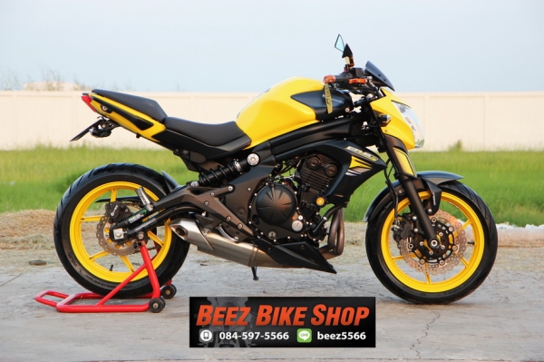 <<ดาวน์ 75,000>>ขาย Kawasaki ER650 ABS รุ่นปี 2015 ตัวใหม่ล่าสุด สภาพป้ายแดง ทะเบียนพร้อ