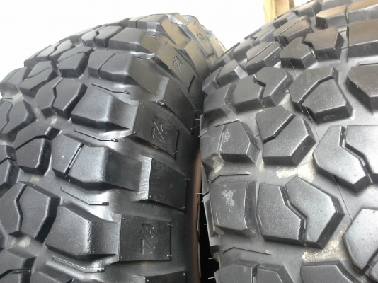 ยางBF goodrish mud km2 ขนาด 33x10.5R15 ปี10(มี2เส้น)