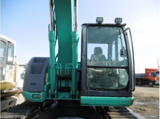 รถขุดเก่าญี่ปุ่น Kobelco SK135SR-1ES YY04 พร้อมไลน์หัวกระแทก