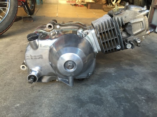 เครื่อง MD90 เสื้อฝา 125i ลูกเดิม