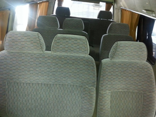 ขายเบาะ Custom 3 แถว+คนขับอุปกรณ์ครบ