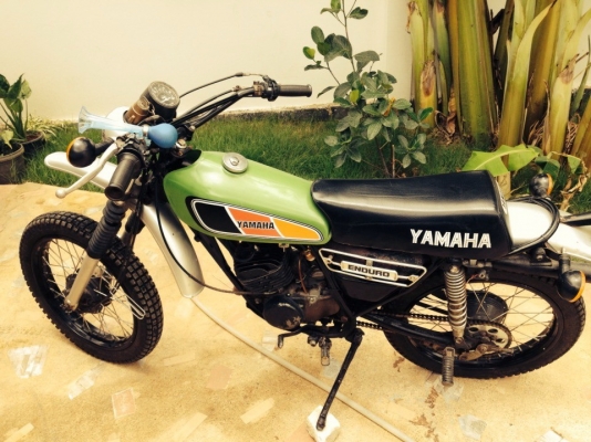 มอไซด์ยามาฮ่า DT 100 สวยหล่อ ราคาเบาๆ24,000