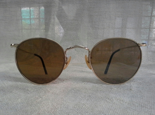 แว่นตาวินเทจโกลด์ฟิลด์ ALTAN GF./John Lennon made in England