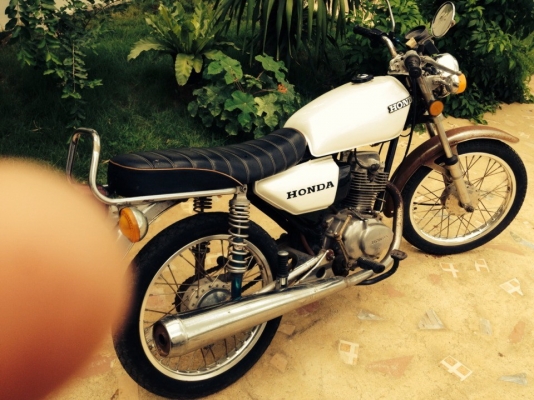 มอไซด์ฮอนด้า JX110 สวยหล่อ ไม่มีทะเบียน