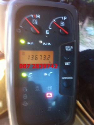 ขายรถแบคโฮ Hitachi ZX 200-1 เอกสารเล่มทะเบียน 13,XXX ชม.