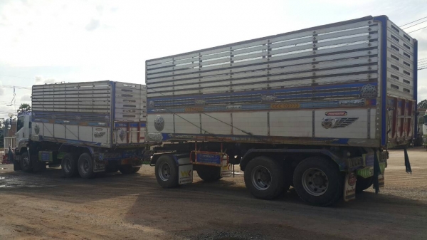 ขายรถพ่วง 22 ล้อ แม่.ลูก กระบะเนียมคอกเกษตรดั้ม อู่.พงษ์ไพบูรณ์ ISUZU 360 ปี.ธ.ค.55 รถสวย วิ้งน้อย ราคา.2950000 ต่อรอง มี.2 พ่วง สนใจรีบจองด่วน