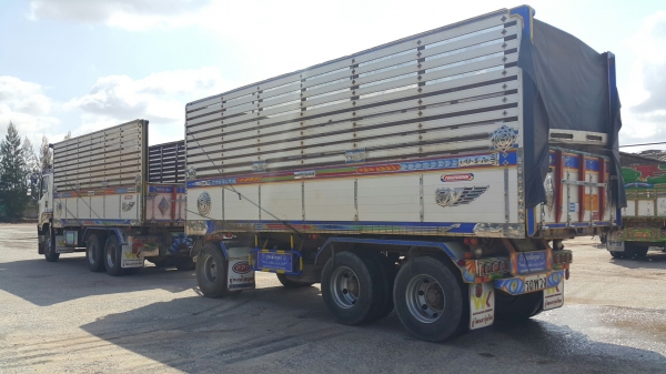 ขายรถพ่วง 22 ล้อ แม่.ลูก กระบะเนียมคอกเกษตรดั้ม อู่.พงษ์ไพบูรณ์ ISUZU 360 ปี.ธ.ค.55 รถสวย วิ้งน้อย ราคา.2950000 ต่อรอง มี.2 พ่วง สนใจรีบจองด่วน