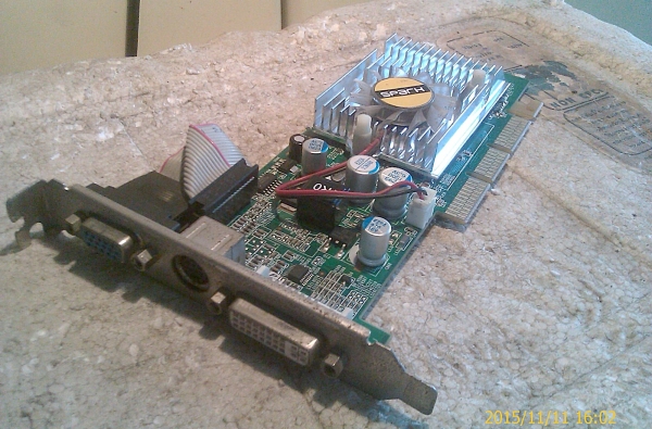 การ์ดจอ GeForce 6200A 512MB DDR2 64 bit