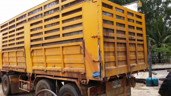 ขาย ลูกพ่วงดั๊มสามเพลา ยาว 7เมตร