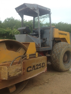 รถบดสั่นสะเทือน2เพลา DYNAPAC CA25D...รถสวย พร้อมใช้..สภาพดีมาก