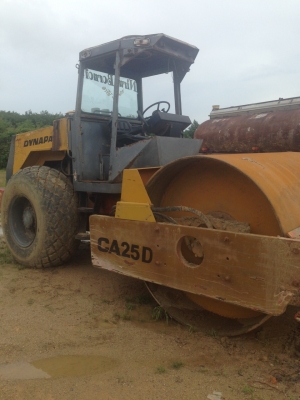 รถบดสั่นสะเทือน2เพลา DYNAPAC CA25D...รถสวย พร้อมใช้..สภาพดีมาก