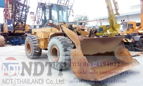 รถตัก Cat 950F #4DJ02413 รถตักนำเข้ามาต่างประเทศไม่เคยใช้งานในไทยค่ะ สนใจติดต่อ ใหม่ 061-4194022