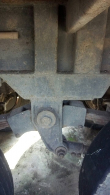 ขาย หางพ่วงไม่ดั้มคอกเกษตร ยาว7เมตร ลูกสามเพลาแท้ เอกสารเล่มทะเบียน