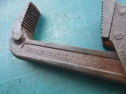 ประแจจับแป๊ป BAHCO 144 จับแป๊ปขนาด 4"