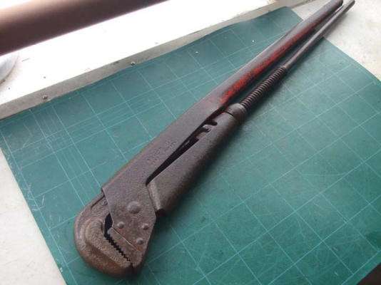 ประแจจับแป๊ป BAHCO 144 จับแป๊ปขนาด 4"