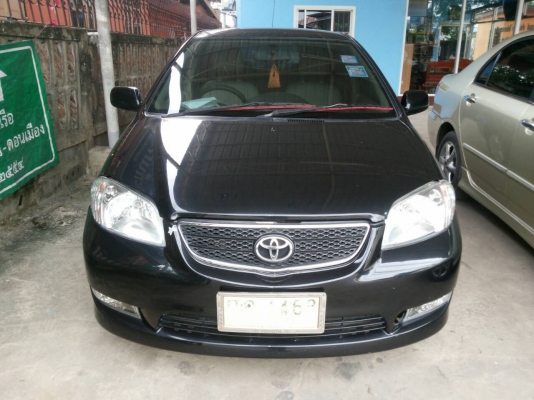 รถเก๋ง TOYOTA VIOS ปี 2003 เกียร์ออโต้ ไฟฟ้า AIRBAG ราคา 150,000 บ.