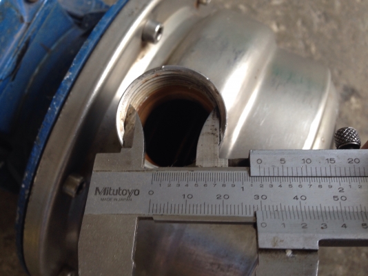 ขายปั้มน้ำหอยโข่ง 2ใบพัด หัวสแตนเลส Stac 1HP. 380V made in Italy สภาพดีเดิมๆวิ่งนิ่ม พร้อมใช้งาน