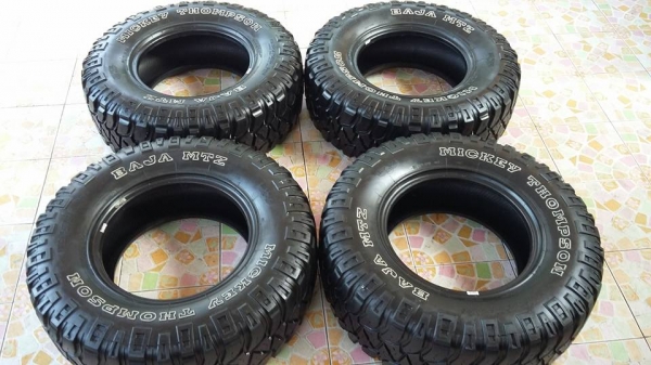 ขายยางลุยๆ หล่อๆ mickey thomson mtz ทั้งชุด 11500 บาท ขายยางลุยๆ หล่อๆ mickey thomson mtz ทั้งชุด 11500 บาท