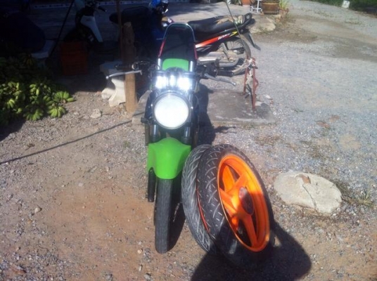 kawaski victor se,kr แท้เดิมๆ เสื้อฝา-ทอง ท่อ PDK รถปี41 24000บ.