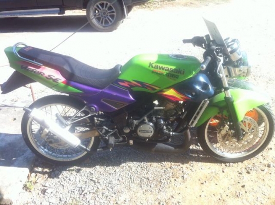 kawaski victor se,kr แท้เดิมๆ เสื้อฝา-ทอง ท่อ PDK รถปี41 24000บ.