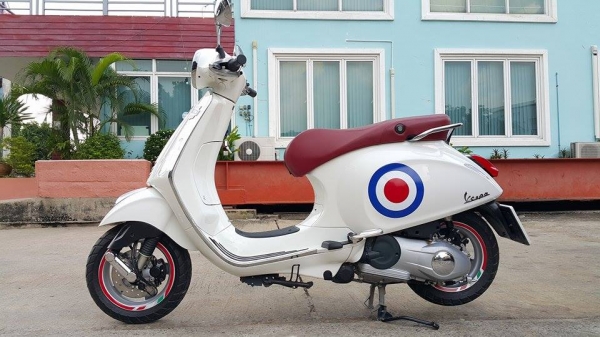 Vespa Primavera 150 3vie 2014 3000 กิโล สภาพเลี่ยม ขายถูก ต่อรองได้