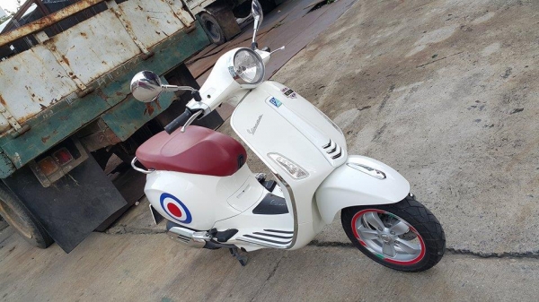 Vespa Primavera 150 3vie 2014 3000 กิโล สภาพเลี่ยม ขายถูก ต่อรองได้