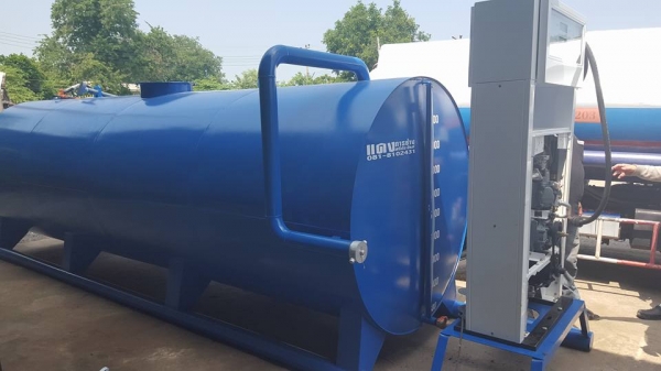 ถังน้ำมันใหม่ เหล็กหนา 4 มม.