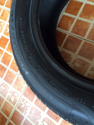 ยางเปอร์เซน 205/60/16 มิชลิน ปี12 ชุด4เส้นขาย 2300 ฿